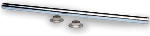 [404-86189] Roller Shaft with Cap Nuts 5/8''X13-1/4