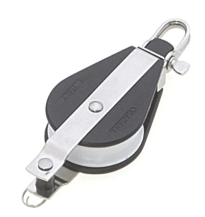 [VH4 90-041] Block W/Swivel & Becket Line 3/8