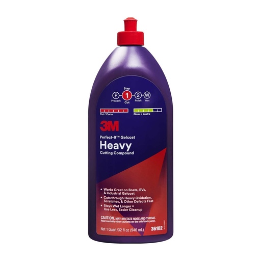 [600-36102] 3M Heavy Cutting Compound 946ml