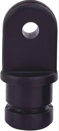 [354-273180-1] Black Nylon Top Insert-Black 7/8