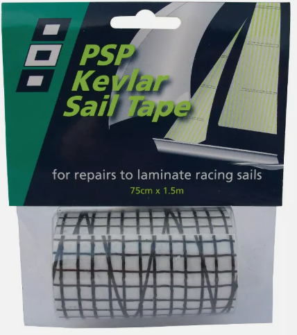 [27073] Kevlar Sail Tape75mmx1.5m Black