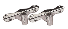 [580451-1] Chrome Zinc Oarlock Socket 1/2in