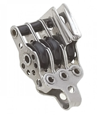 [08-11] Triple Block with V-Jam 3/16" Line