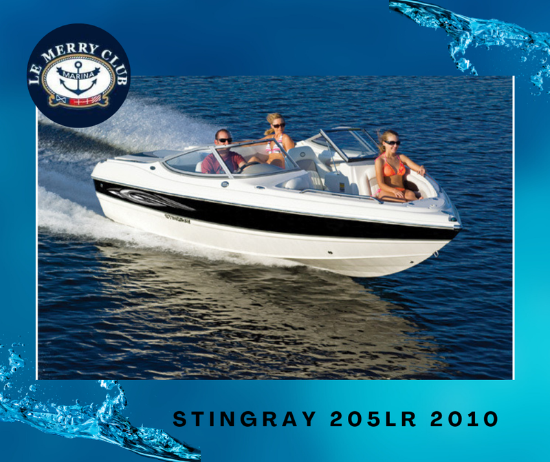 [STI205LR Usagé bk/bk/bk (PNYUS764G010) SM] 205LR Stingray 2010 Volvo 5.0 GXI 225HP