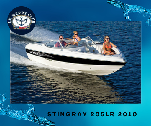 [STI205LR Usagé bk/bk/bk (PNYUS764G010) SM] 205LR Stingray 2010 Volvo 5.0 GXI 225HP