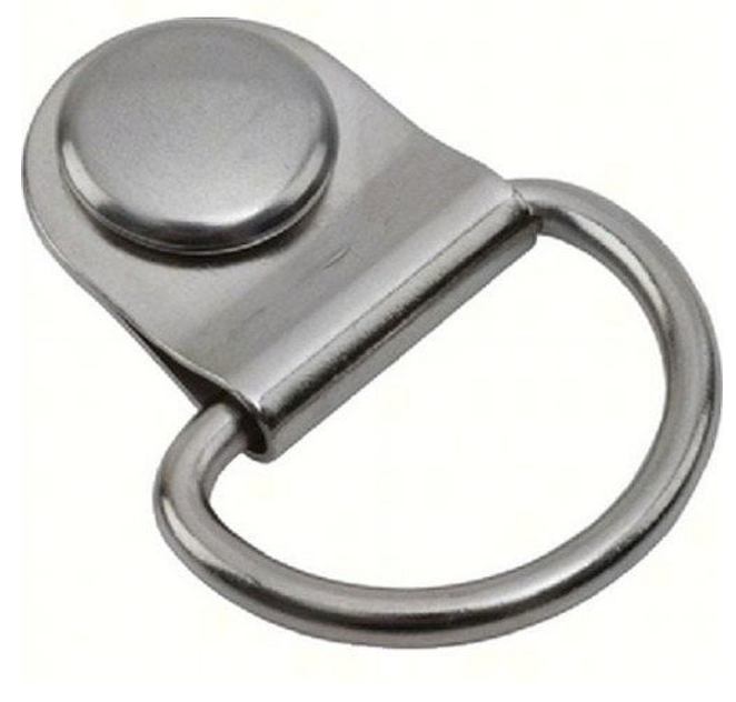 [299257-1] SS Canvas Snap Stud W/D-Ring