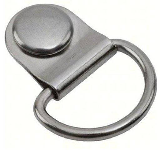 [299257-1] SS Canvas Snap Stud W/D-Ring