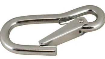 [155630-1] Galvanized Steel Spring Hook