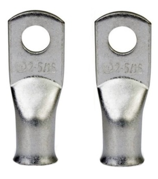 [60521] Tinned Battery Lug 3/8x2/0 Pck2