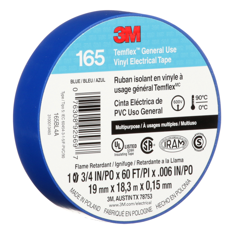 [604-66165-2] Elecrical Tape Blue 4A 3/4X60