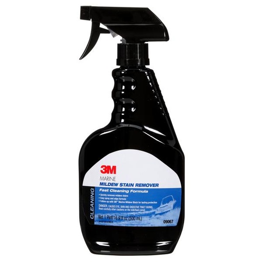 [600-09067] 3M Marine Mildew Stain Remover 500ml