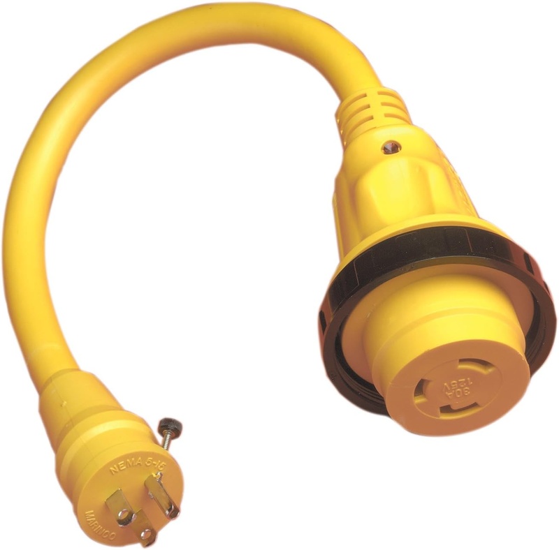 [7280120] Pigtail Adapter 30A,125V