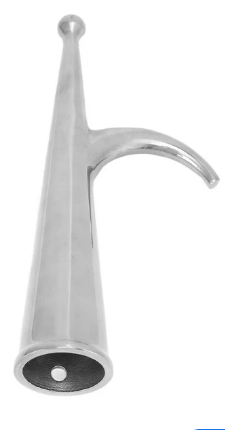 [9973-080] Boat Hook Head Galv.