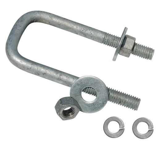 [6889415] U-Bolt Square Galv. 1/2x1-9/16x4-1/16