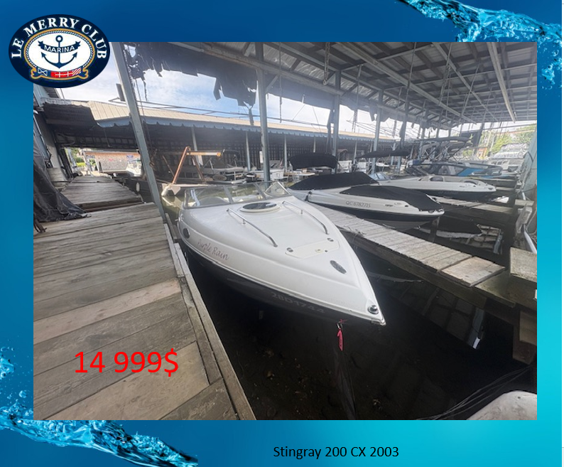 [STI200CX Échange (PNYUSNDV303) AB] 200CX Stingray 2003 Mercruiser 4.3L MPI 220HP A1