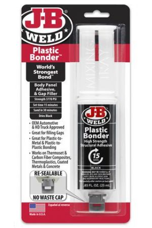 [JB50139] JB Plastic Bonder Syringe-Noir 25ml