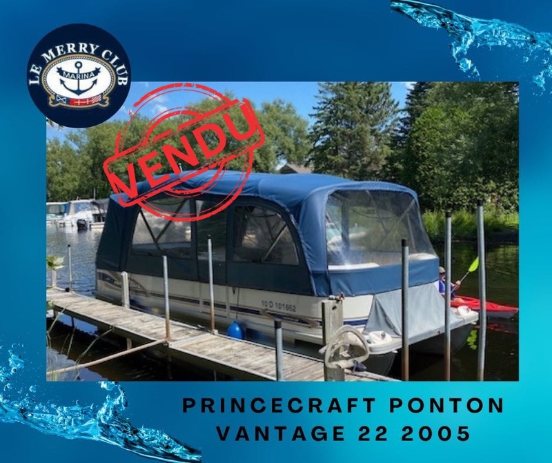Princecraft Ponton Vantage 22 2005 Mercury 90HP