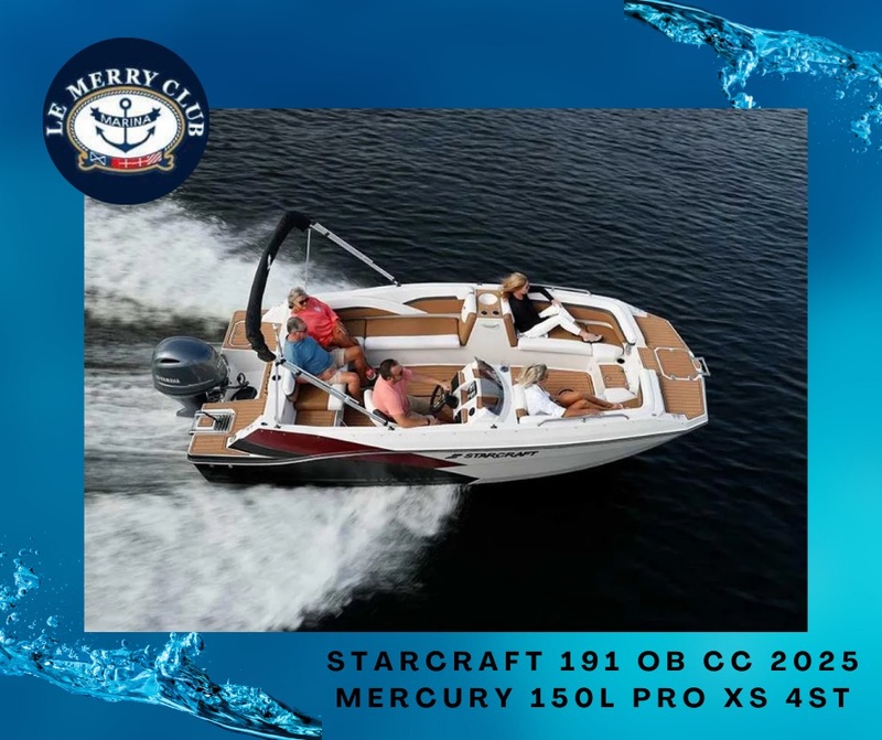 [SVX191 OB CC (STR96332F425) PKG] Starcraft SVX 191 OB CC 2025 Mercury 150L PRO XS 4ST