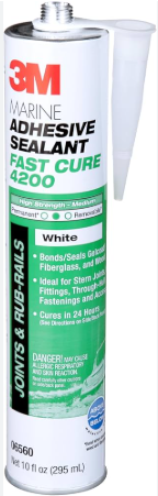 [600-65601] Marine Adhesive Sealant 4200 White 295ml