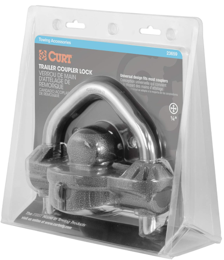 [6890061] Univ. Trailer Coupler Lock 1/4''