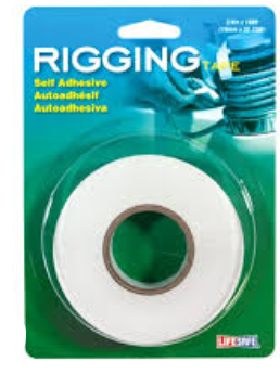[RE3947] Rigging Tape Blanc 3/4