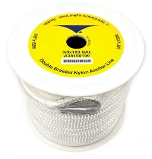 [3/8x150BAL] Braided Nylon w/thimble 3/8x150Bal