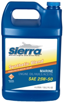 [808282286309 / 18-9552-3] Huile Moteur SAE 25W50 4L S-SYNT Sierra