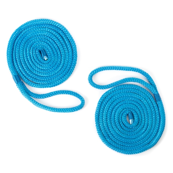 [77942329572] WHIP FENDER DOUBLE BRAID 1/4"X6 BL