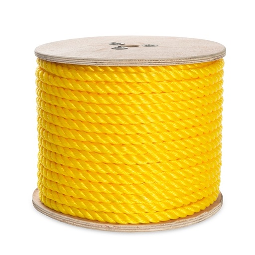 [77942314635] ROPE BOAT 1/2"X250 3 STRAND TWIST YE