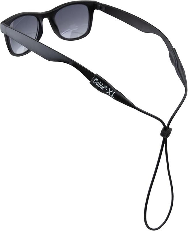 [62805536550] Cablz Silicone Eyewear Retainer Black