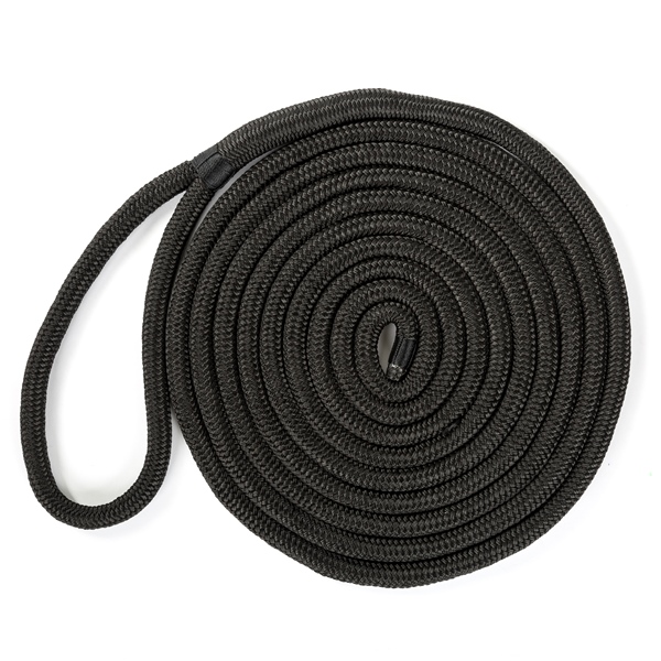 [77942150462] DOCK LINE 5/8"X20 BRAID MFP BK