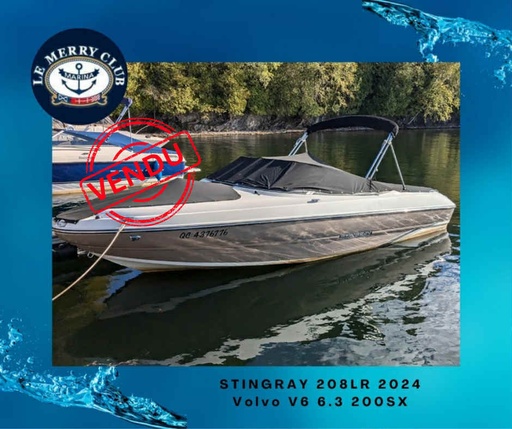 [Courtage] 208LR Stingray 2014 Volvo V6 6.3 200SX