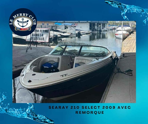 [Courtage J. Smith] Searay 210 Select 2009 avec remorque