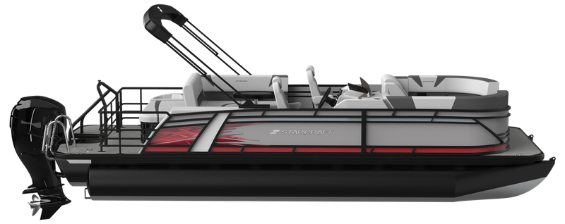 [PSLS3QDH Cognac (STR10091K526) NPKG] Starcraft Pontoon SLS-3 Q DH 2026 Suzuki prerig