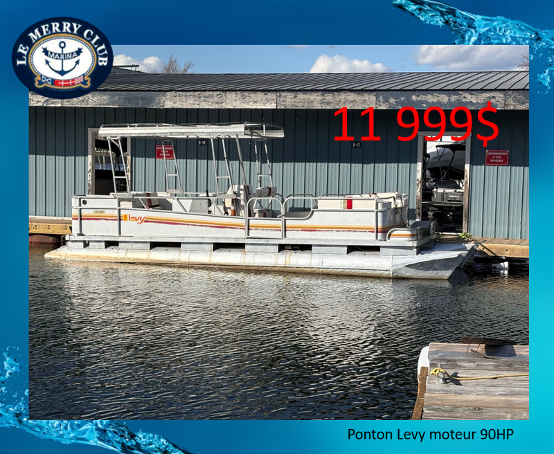 Ponton Lavy 27 pieds