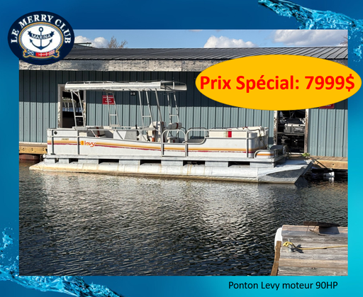 Ponton Lavy 27 pieds
